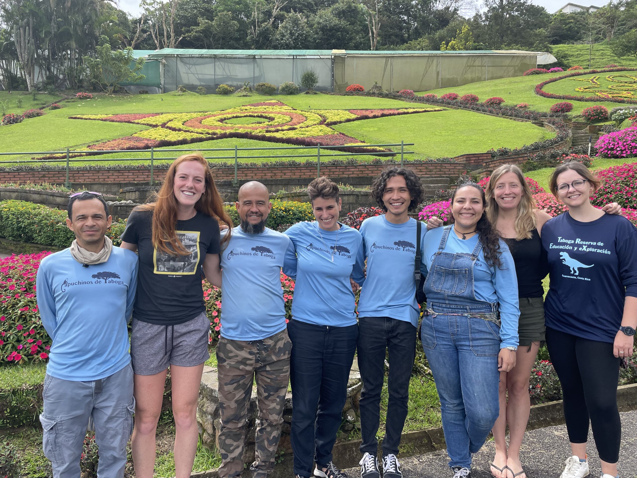 Photo of the Taboga field team